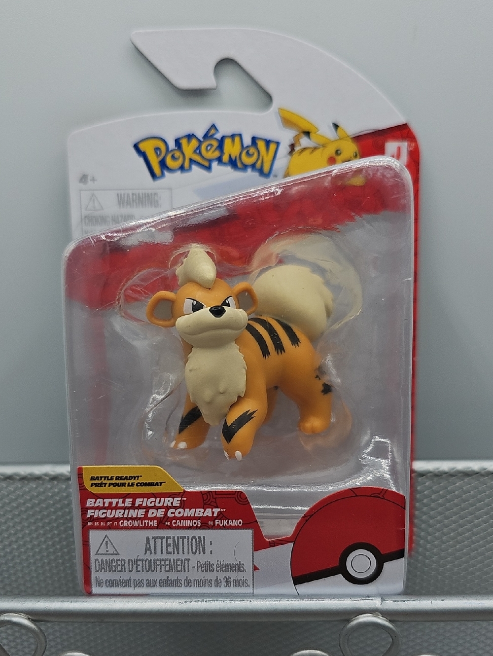 Pokémon Battle Ready! Growlithe Battle Figure Pack